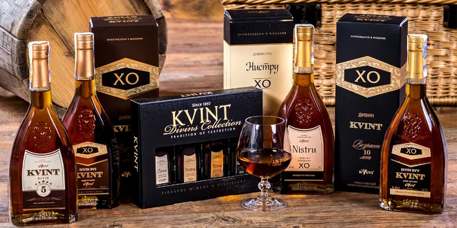 Zrála až 33 let: lahodná moldavská brandy Kvint