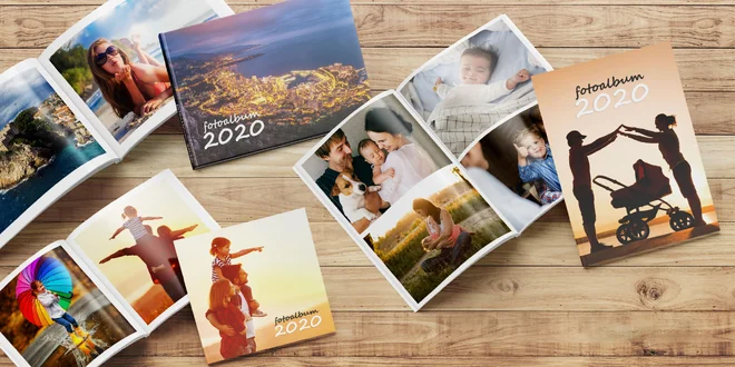 Fotoknihy v pevné vazbě: A4, A5 i čtvercová