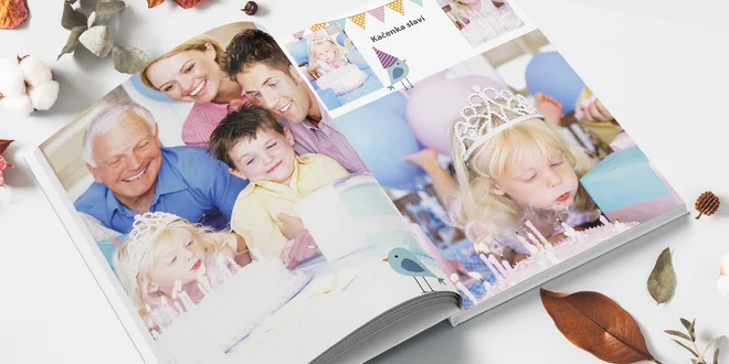 Fotokniha A4 v pevných deskách, 24 až 128 stran