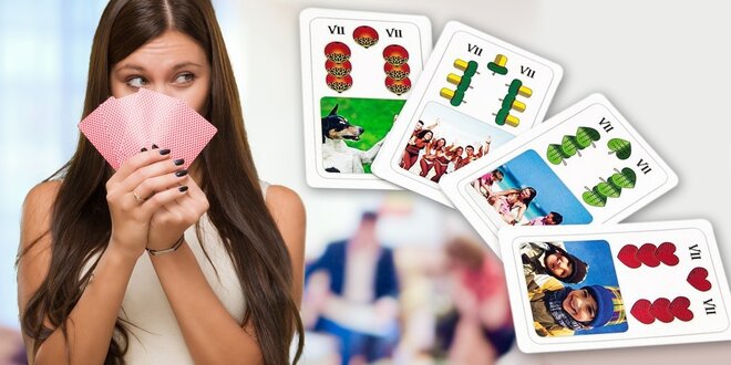 Hrací karty s vlastními fotkami: 5 variant