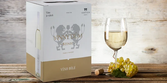 Bílá vína bag in box Vinný dům: 5 odrůd