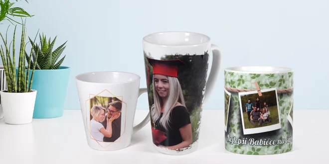 Keramické hrnky s vlastní fotografií