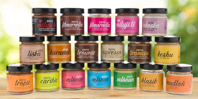 Lahodná oříšková másla s čokoládou bez cukru