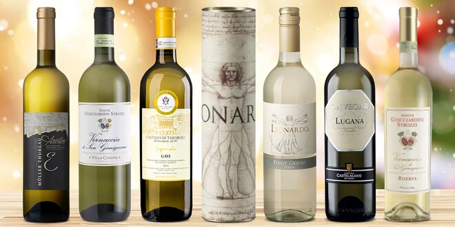 Suchá bílá vína z Itálie: Pinot Grigio i Müller