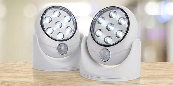 Chytré nástěnné LED světlo s pohybovým senzorem