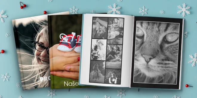 A4 fotoknihy s 32–120 stranami a pevnou vazbou