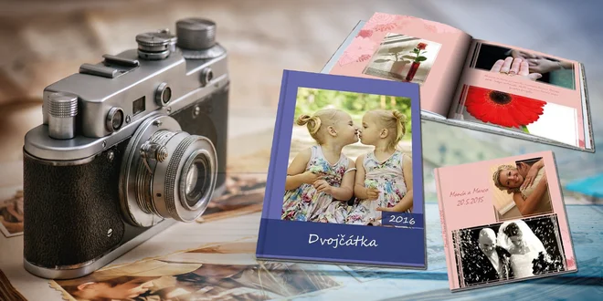 Fotoknihy s potiskem desek zdarma