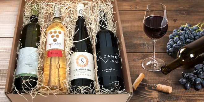 Letní sommelierská bedýnka 4 moravských vín