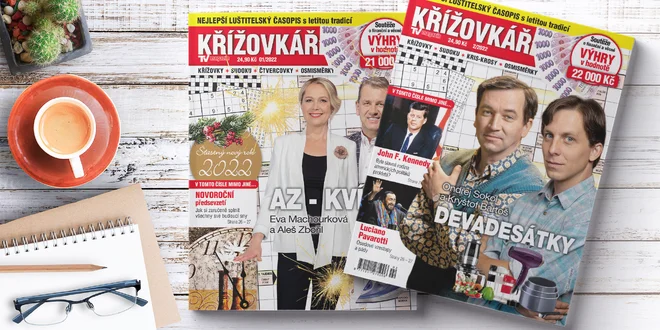 Roční předplatné časopisu Křížovkář