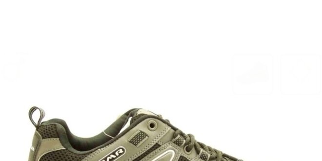 Pánské šedo-černé trekové boty Numero Uno
