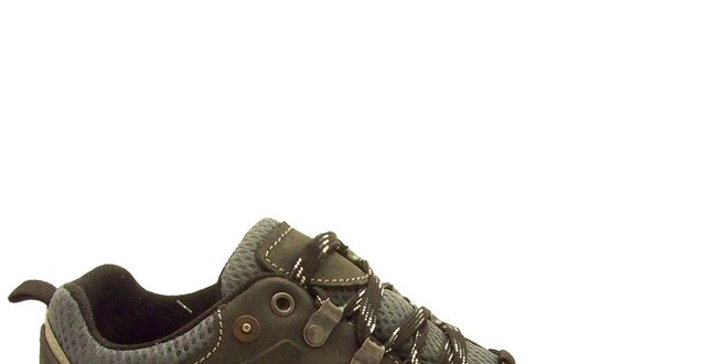 Pánské černo-šedé trekové boty Numero Uno