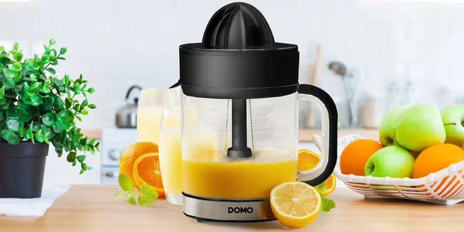 Elektrický lis na citrusy od značky Domo