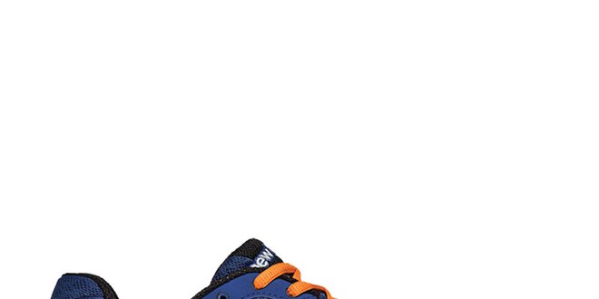 Pánské modré běžecké boty s oranžovými detaily New Balance