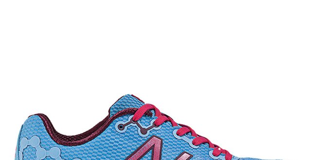 Dámské modro-růžové běžecké boty New Balance