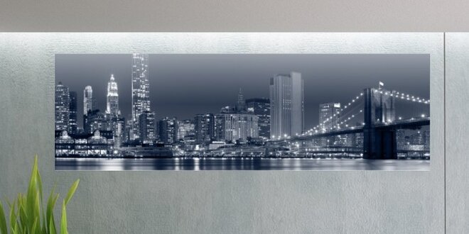 Panoramatický obraz Manhattan 160x50 cm