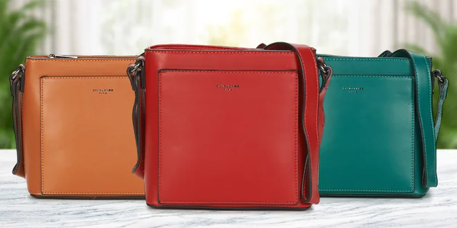 Dámské crossbody kabelky David Jones z eko kůže