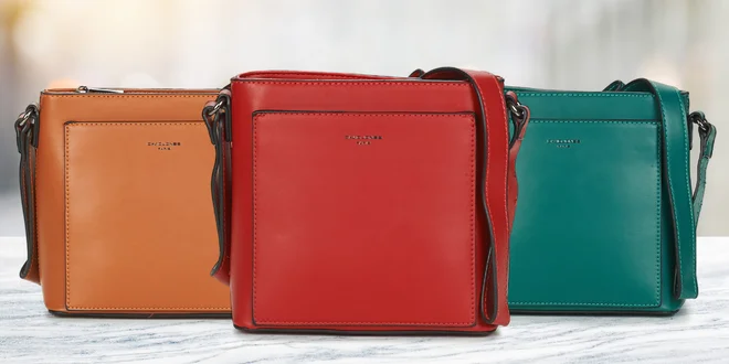 Dámské crossbody kabelky David Jones z eko kůže