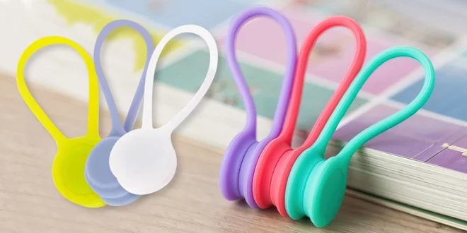 Drží, uloží, založí: silikonové pásky s magnetem