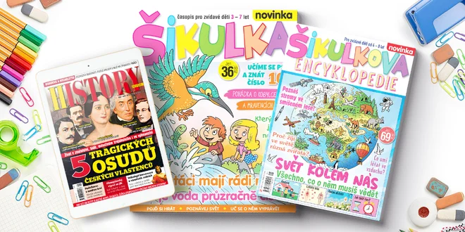 Roční předplatné časopisu Šikulka se dvěma bonusy