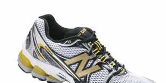 Pánské žluto-bílo-černé běžecké boty New Balance