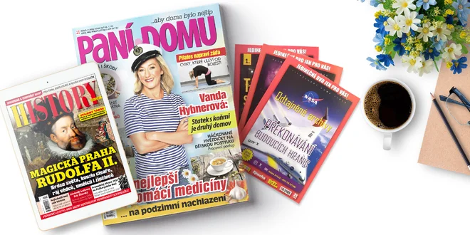 Roční předplatné časopisu Paní domu s bonusy