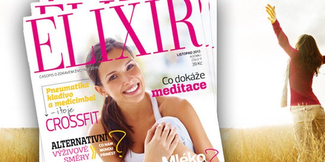 Roční předplatné nového  časopisu ELIXIR