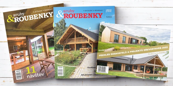 Roční předplatné čtvrtletníku Sruby & roubenky