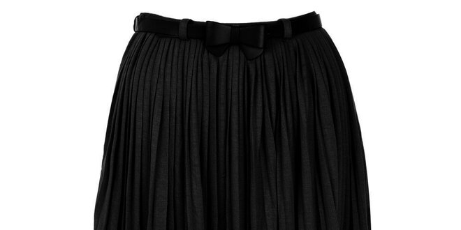 Dámská plisovaná černá sukně Yumi