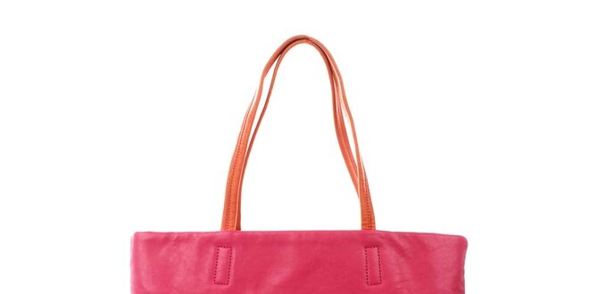 Dámská oranžovo-růžová kabelka DKNY