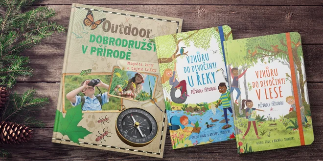 Knížky Svojtka pro malé dobrodruhy v přírodě