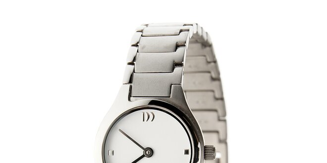 Dámské titanové hodinky Danish Design s bílým ciferníkem
