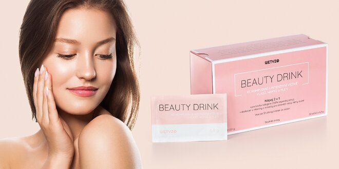 Beauty drink s kolagenem a vitamíny pro vaši krásu