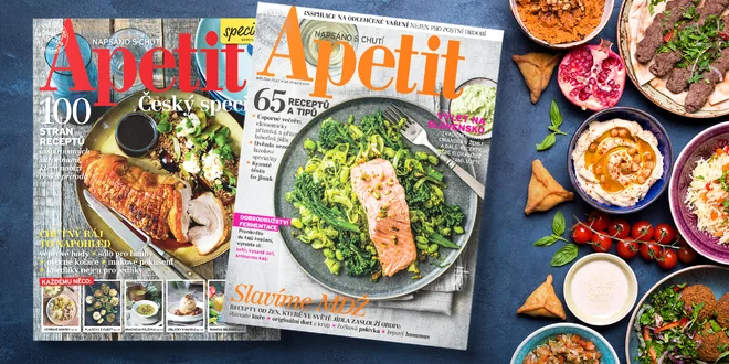 Půlroční předplatné časopisu Apetit + Český speciál