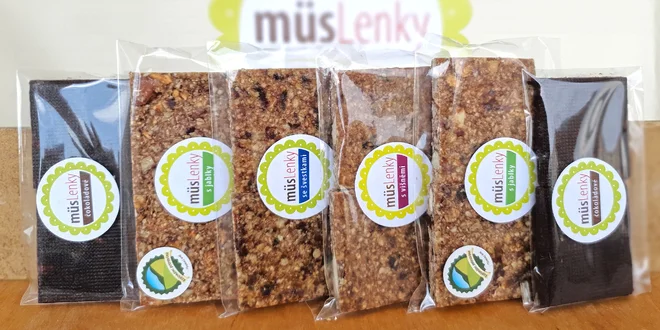 MüsLenky z ovesných vloček a sušeného ovoce