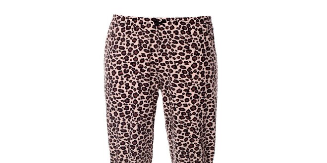 Dámské pyžamové kalhoty s leopardím vzorem Vive Maria