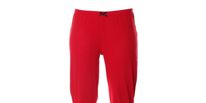 Dámské červené pyžamové kalhoty Vive Maria