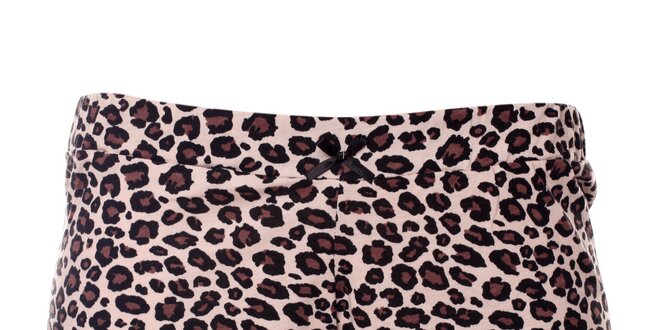 Dámské pyžamové šortky s leopardím vzorem Vive Maria