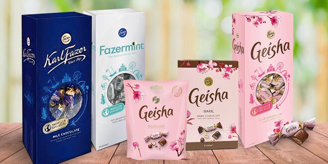 Plněné čokoládové bonbóny: Geisha i s likérem