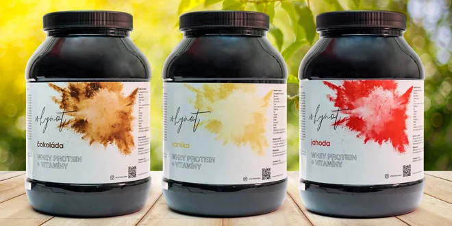 Proteiny s vitaminy vyrobené v ČR: 3 příchutě