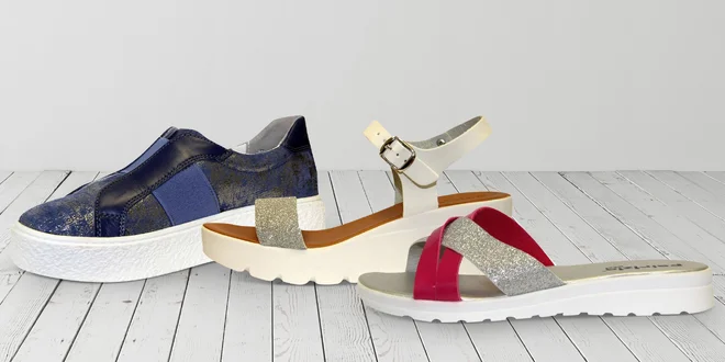 Italské baleríny, pantofle či polobotky Patrizia