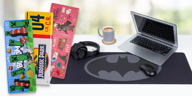 Licencované herní podložky k počítači: 24 motivů