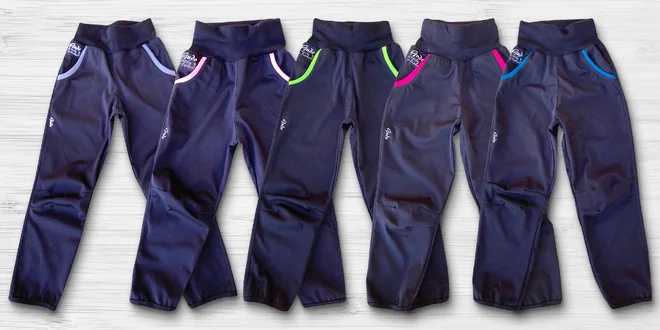 Letní softshellové kalhoty GUDO pro kluky i holky