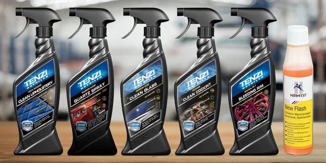 Autokosmetika: čistič skel, kol, plastů i čalounění