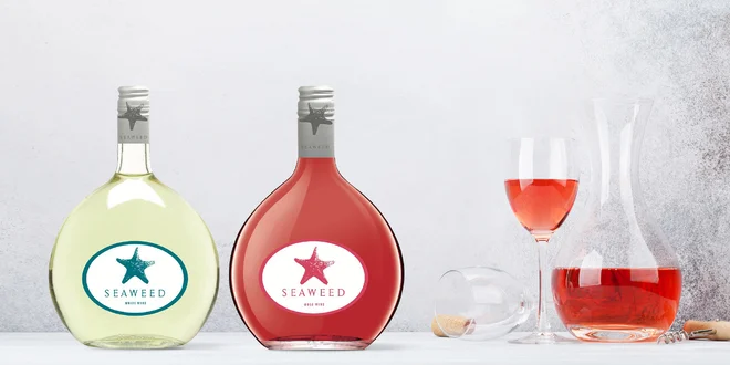 Svěží Seaweed vína s jemným perlením: 1–6 lahví