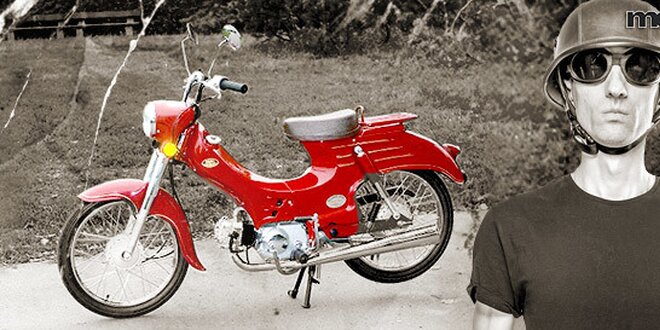Motocykl Jawa New Pionýr 50 Limited Edition