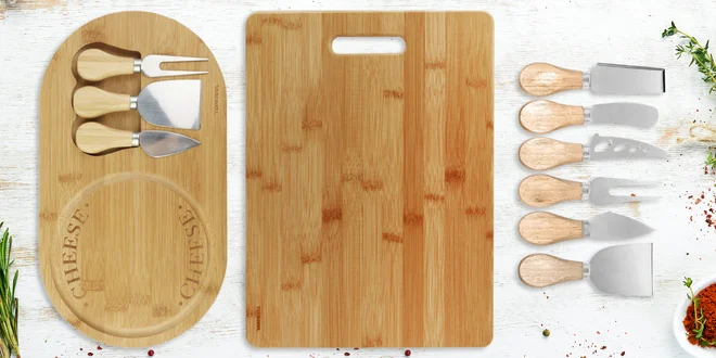 Bambusové doplňky Topfann do kuchyně