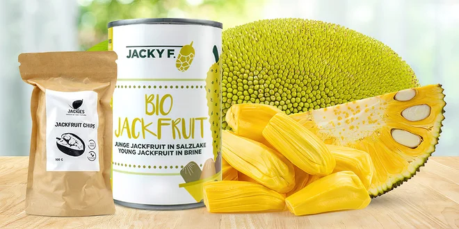 Ovocný titán: chipsy i dužina z mladého jackfruitu