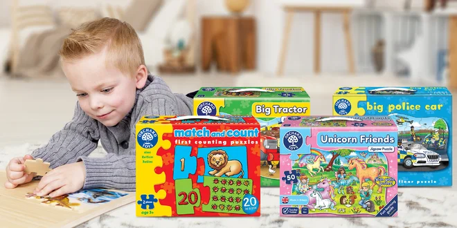 Puzzle pro rozvíjení jemné motoriky a komunikace