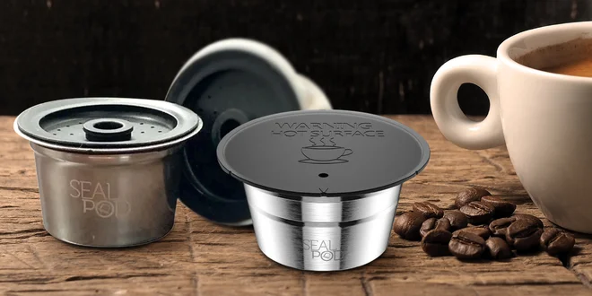 Plnitelná kapsle pro Dolce Gusto, Nespresso a Tchibo
