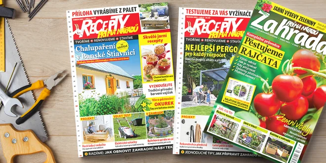 Roční předplatné časopisu Recepty prima nápadů